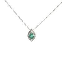 Collar Mirco Visconti Mujer in Oro Smeraldo 0.35 Ct ABA1177/S - ABA1177/S